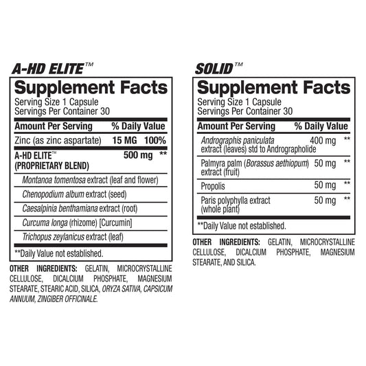 A-HD Elite / Solid - Testosterone Support
