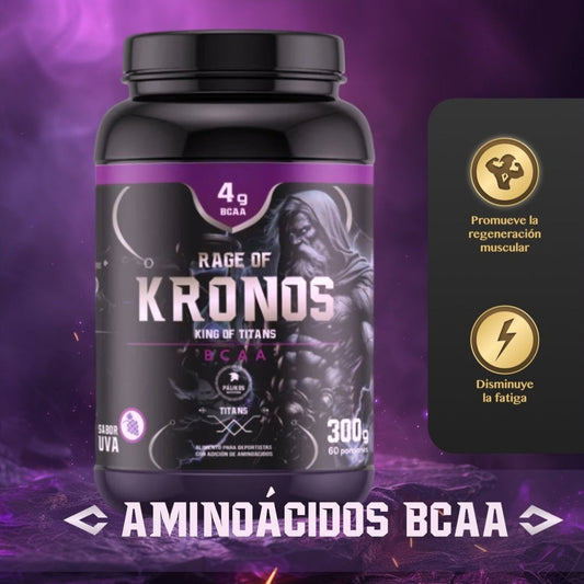 BCAA KRONOS, Aminoácidos 300 Gr