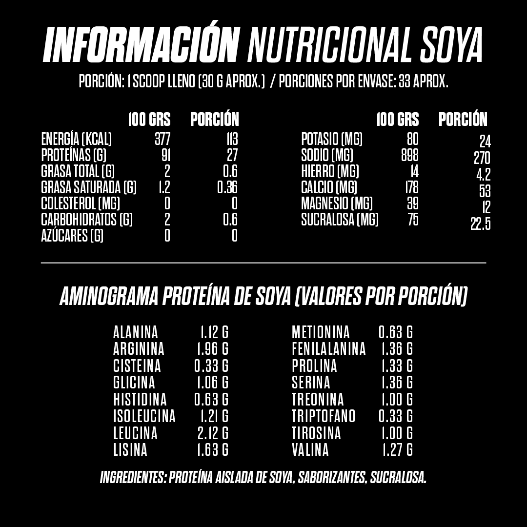 PROTEINA VEGETAL 1 Kg - Frutos del Bosque