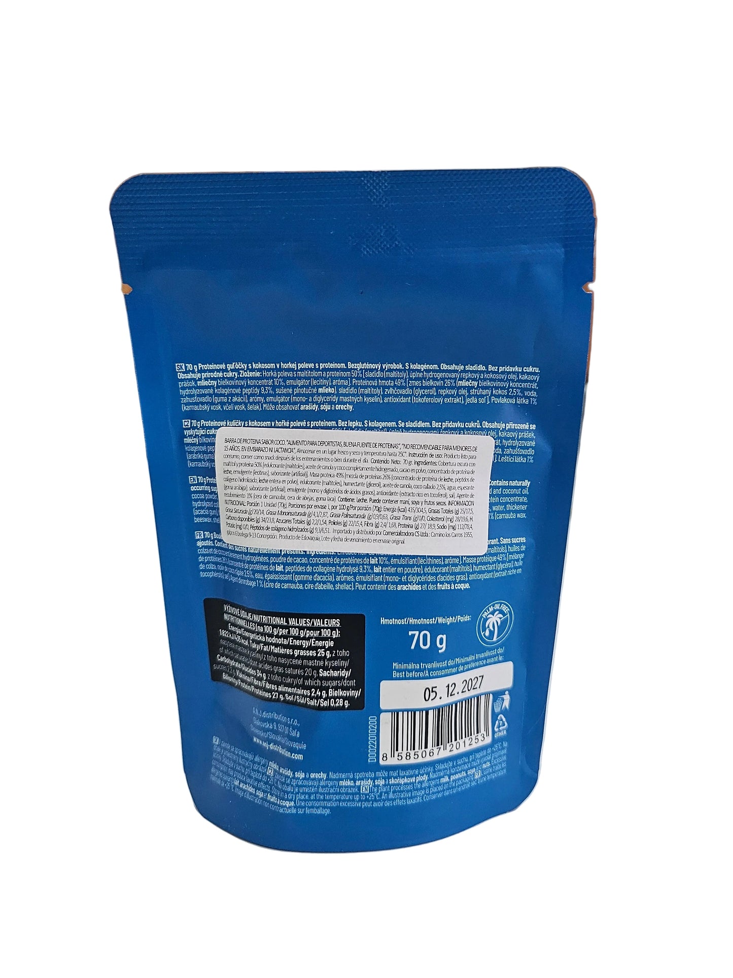 Gams Snack Bons 70Gr - Coconut