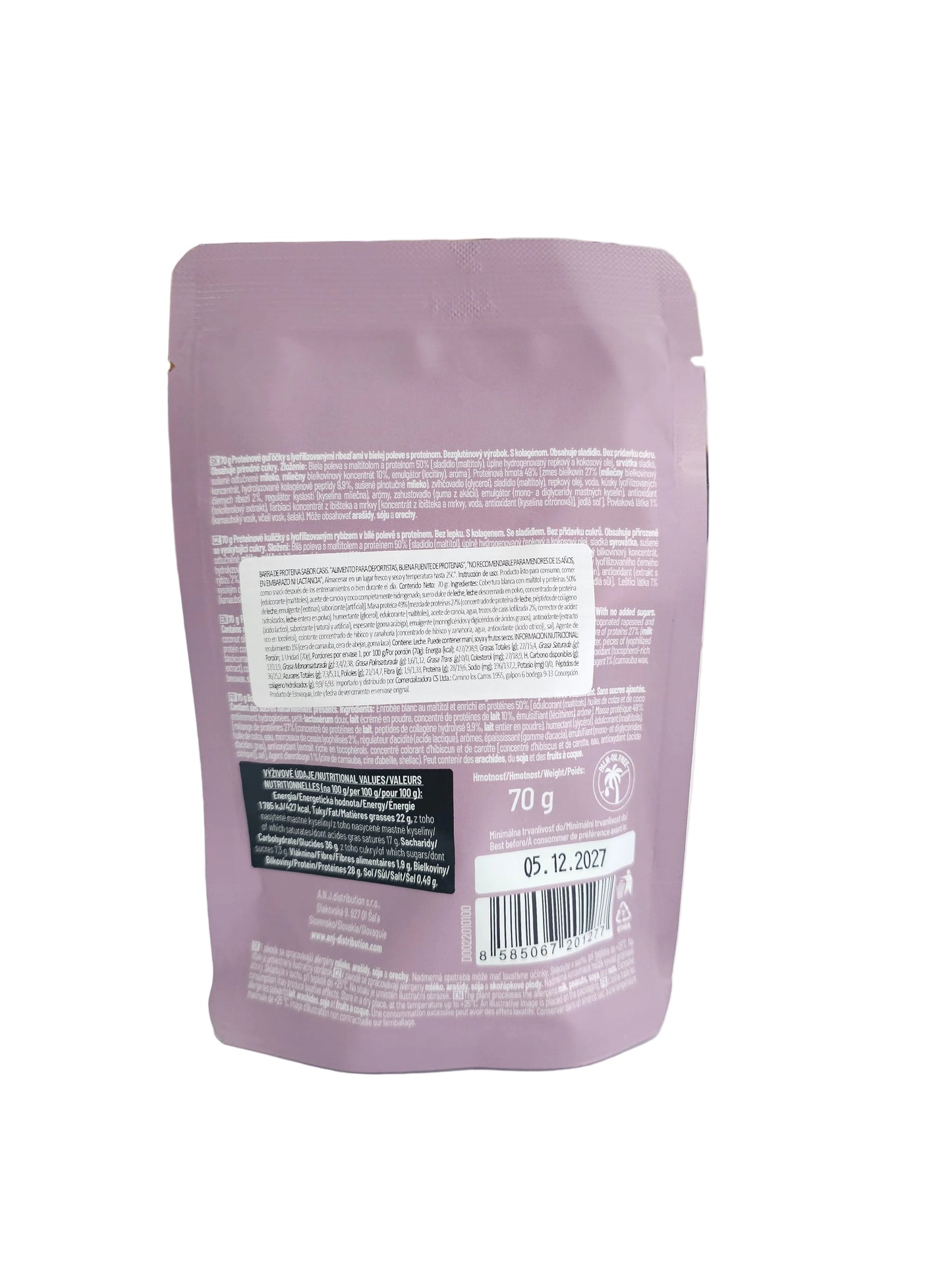 Gams Snack Bons 70Gr - Blackcurrant