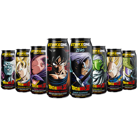 Bebida Energética StrikeOne 6 Unid (473ml). Surtidas.