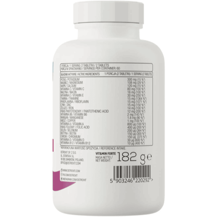 OstroVit Vit&Min Forte – 120 comprimidos