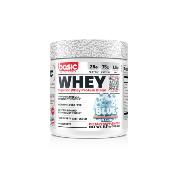 BASIC PROTEINA WHEY 167,5 G BLUE MARSHMALLOW