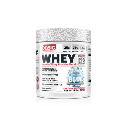 BASIC PROTEINA WHEY 167,5 G BLUE MARSHMALLOW