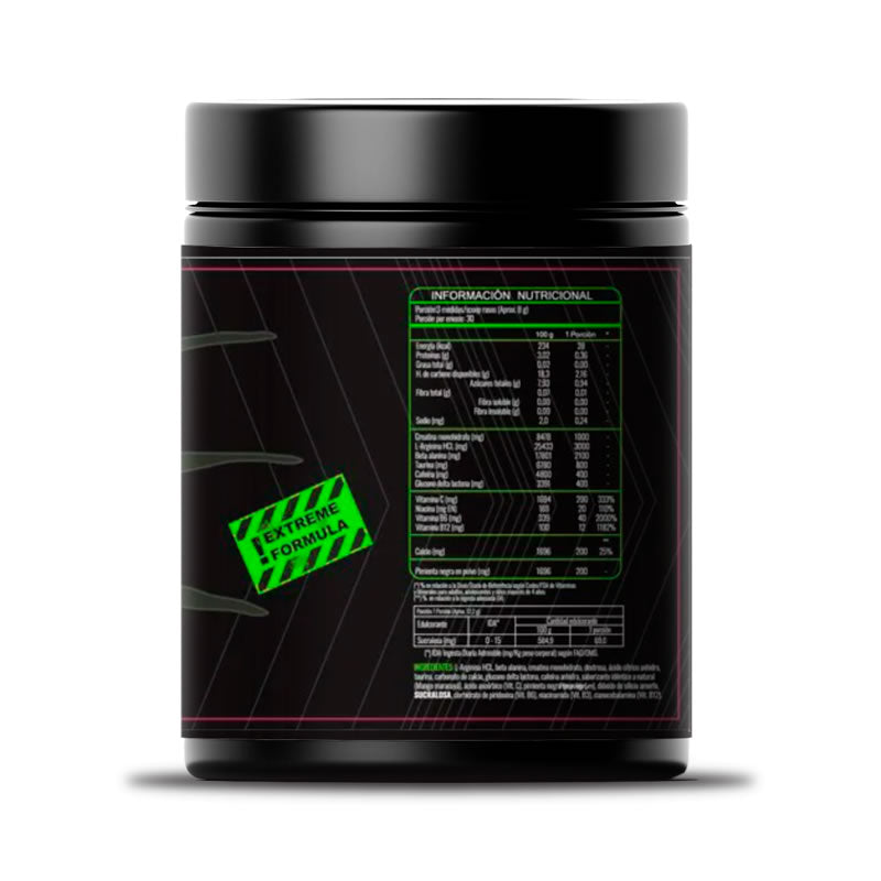 PRE WORKOUT MASACRE COTON CANDY Grizzly Bear 240Gr