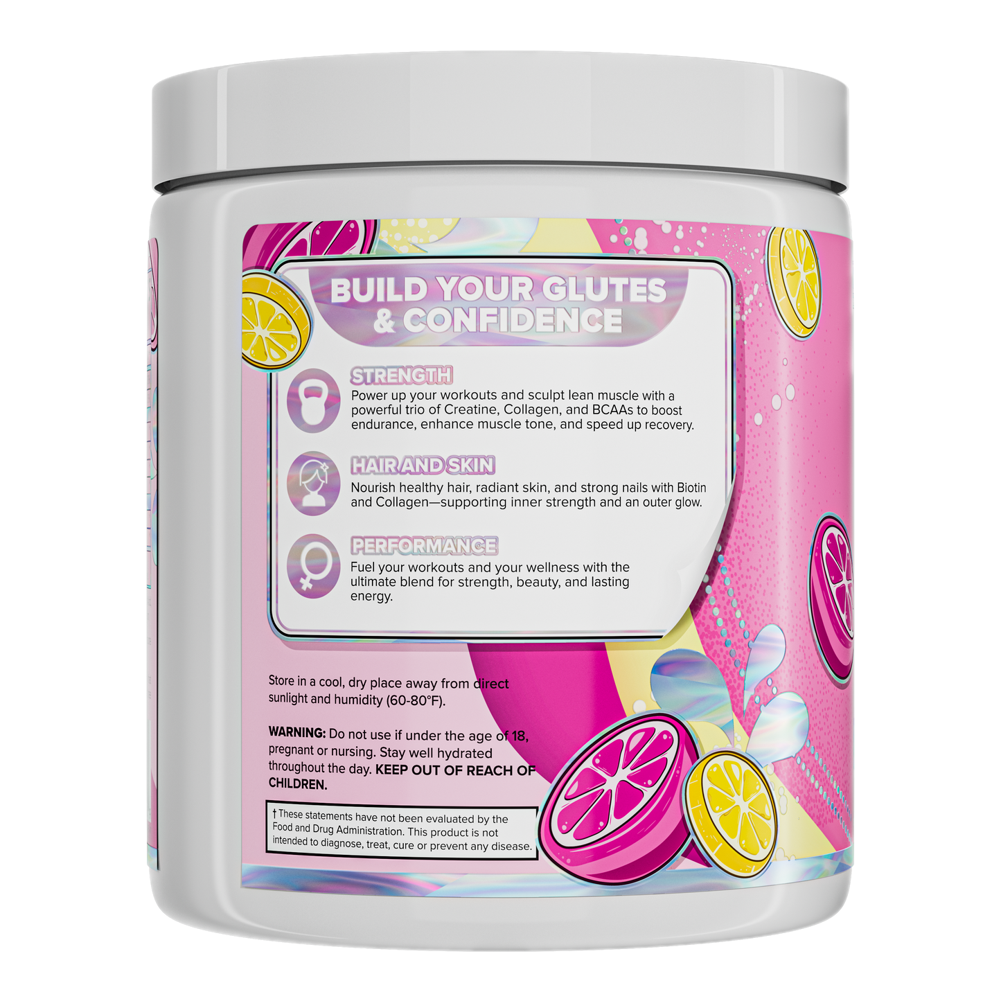 Nutrex Creatina + Colágeno Pink Lemonade – 30 servicios