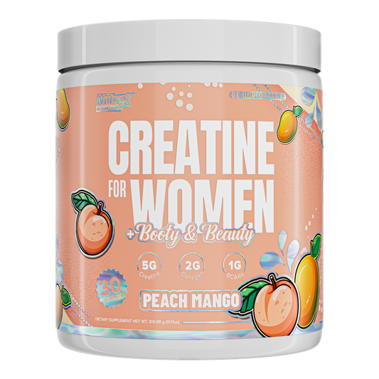 Nutrex Creatina + Colágeno Peach Mango – 30 servicios