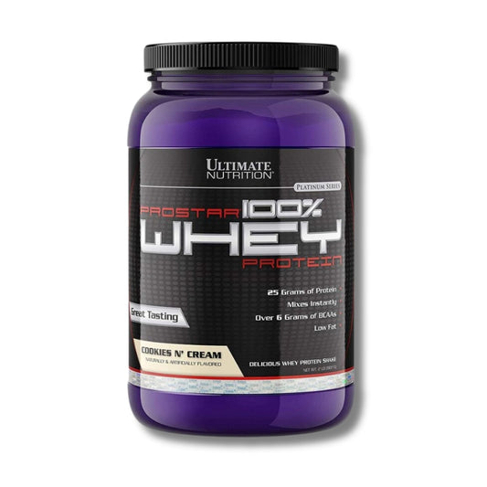 Prostar Whey Protein Cookies N’ Cream – 2 lb / 30 servicios