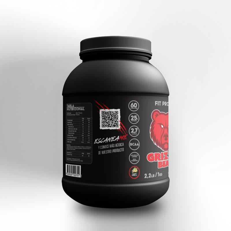 WHEY PROTEIN GRIZZLYBEAR 2 Kg - CHOCOLATE