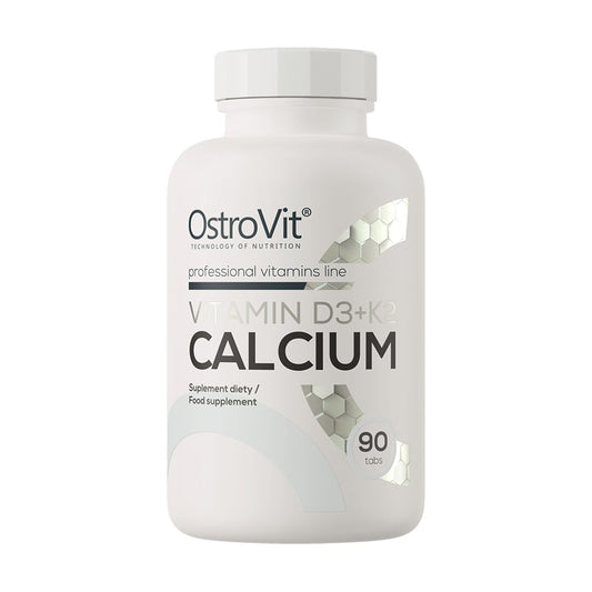 OstroVit Tabletas con Calcio, D3 y K2 – 90 unidades