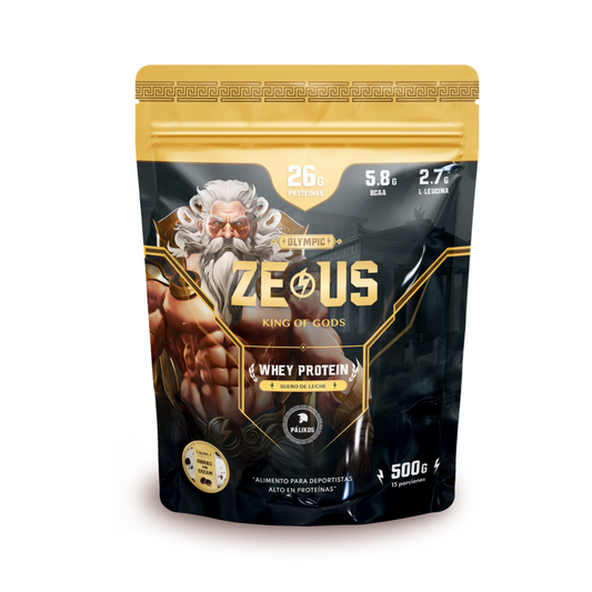 ZEUS Proteína Whey Cookies and Cream – 500 Gr