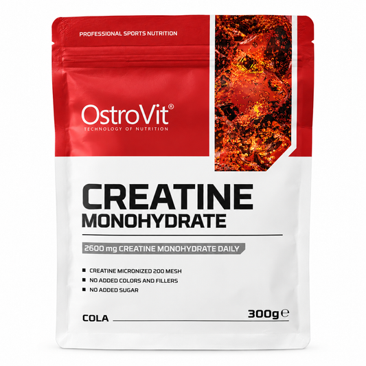 OstroVit Creatina Monohidratada Sabor Cola – 300 g