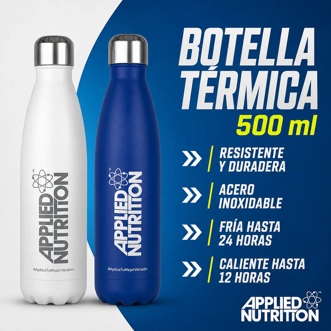 Botella Térmica Applied Nutrition – 500 ml WHITE